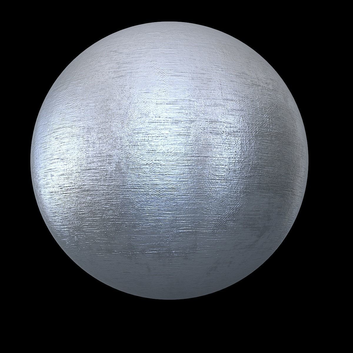 Metall silver sphere Texture_4
