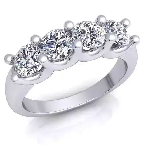Fancy Four Diamond Ring 03