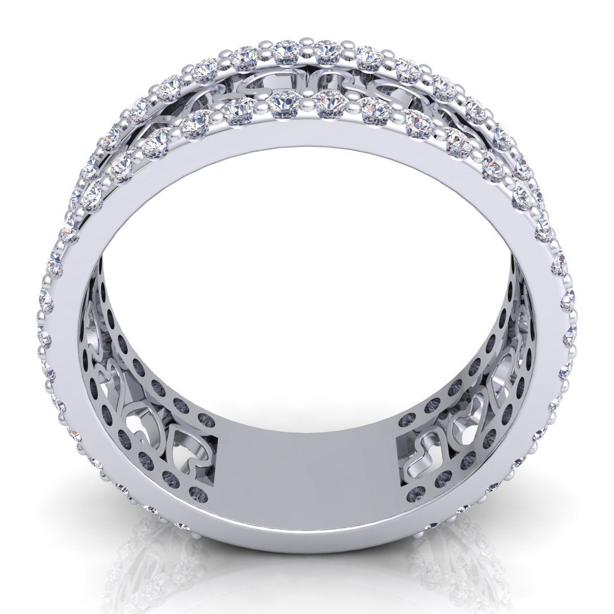 Diamond Ring 04 3D print model_8