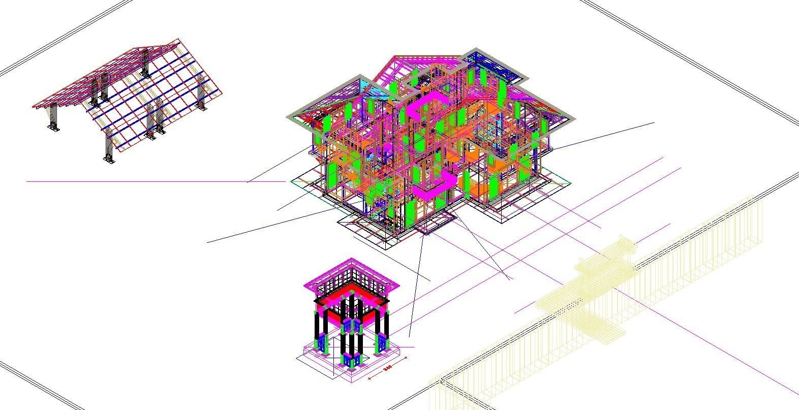 House Buselik Low-poly 3D model_2