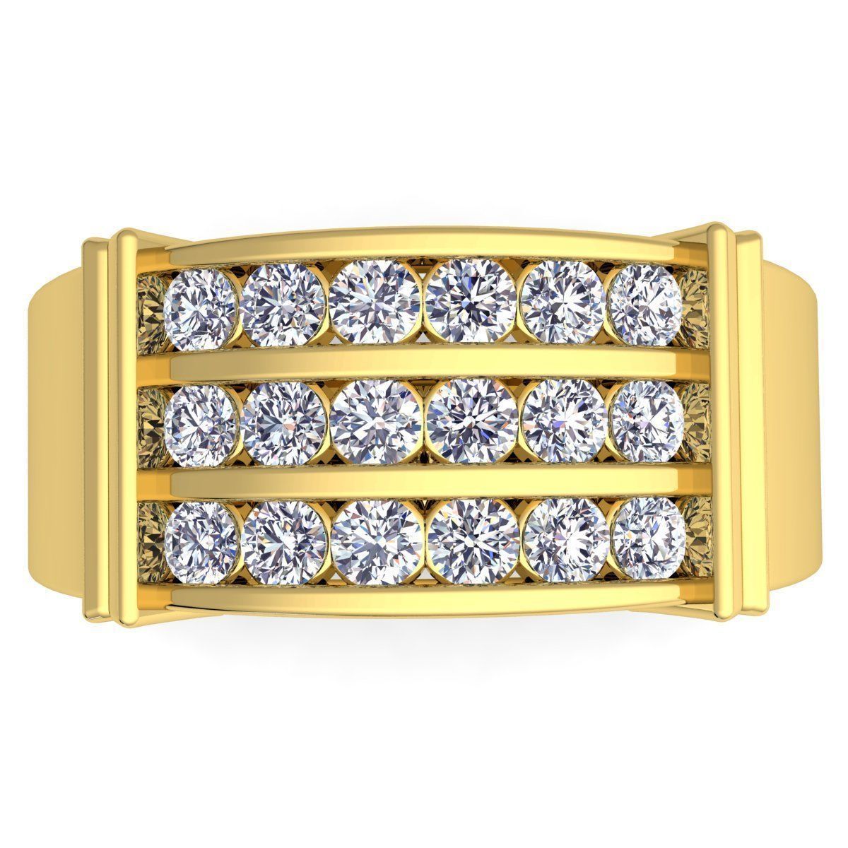 Diamond Ring 07 3D print model_8