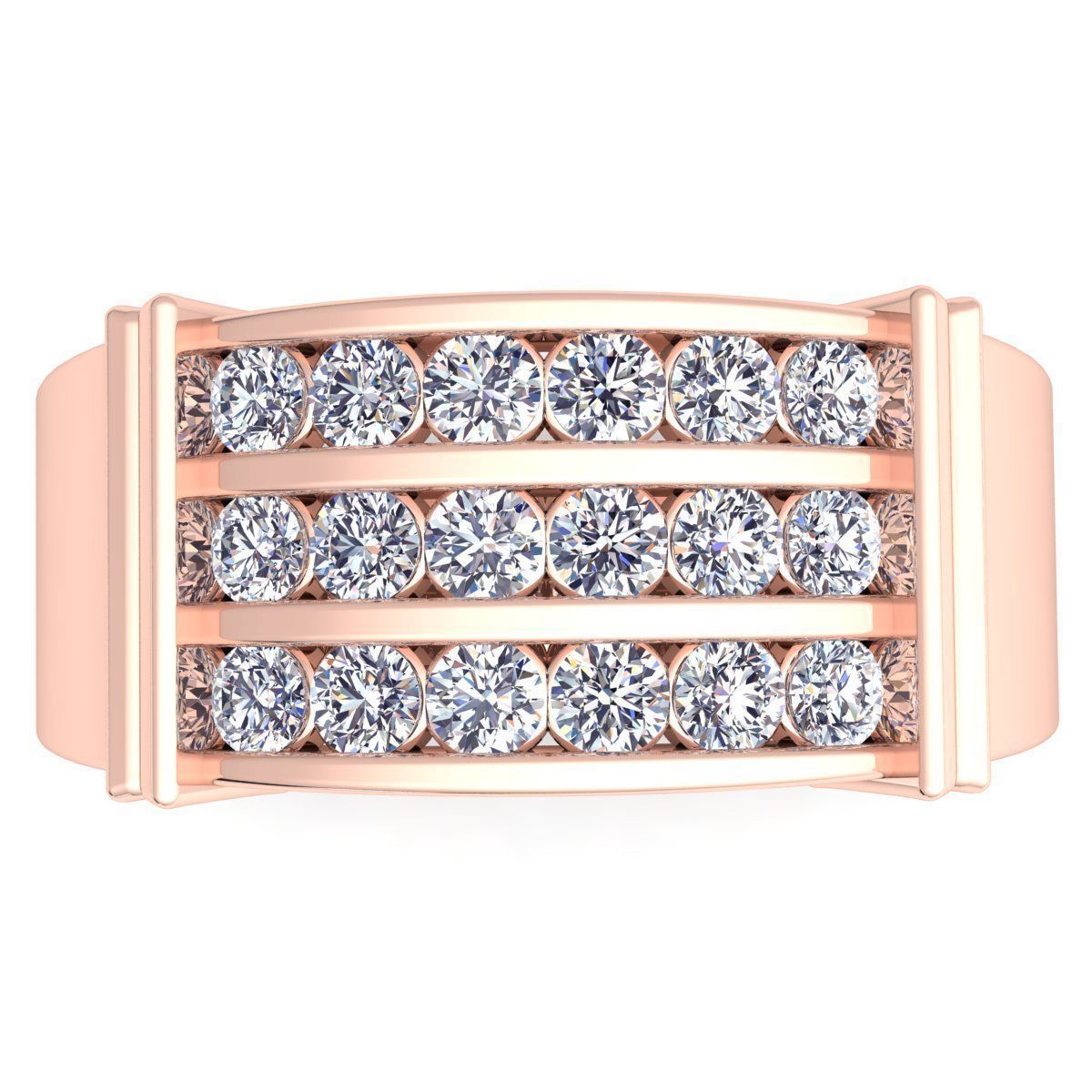 Diamond Ring 07 3D print model_9