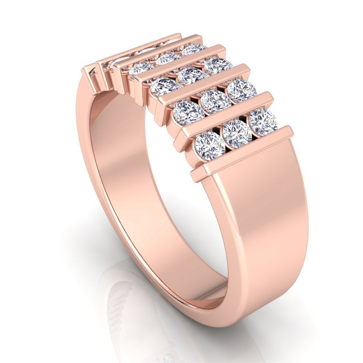 Diamond Ring 12 3D print model_10