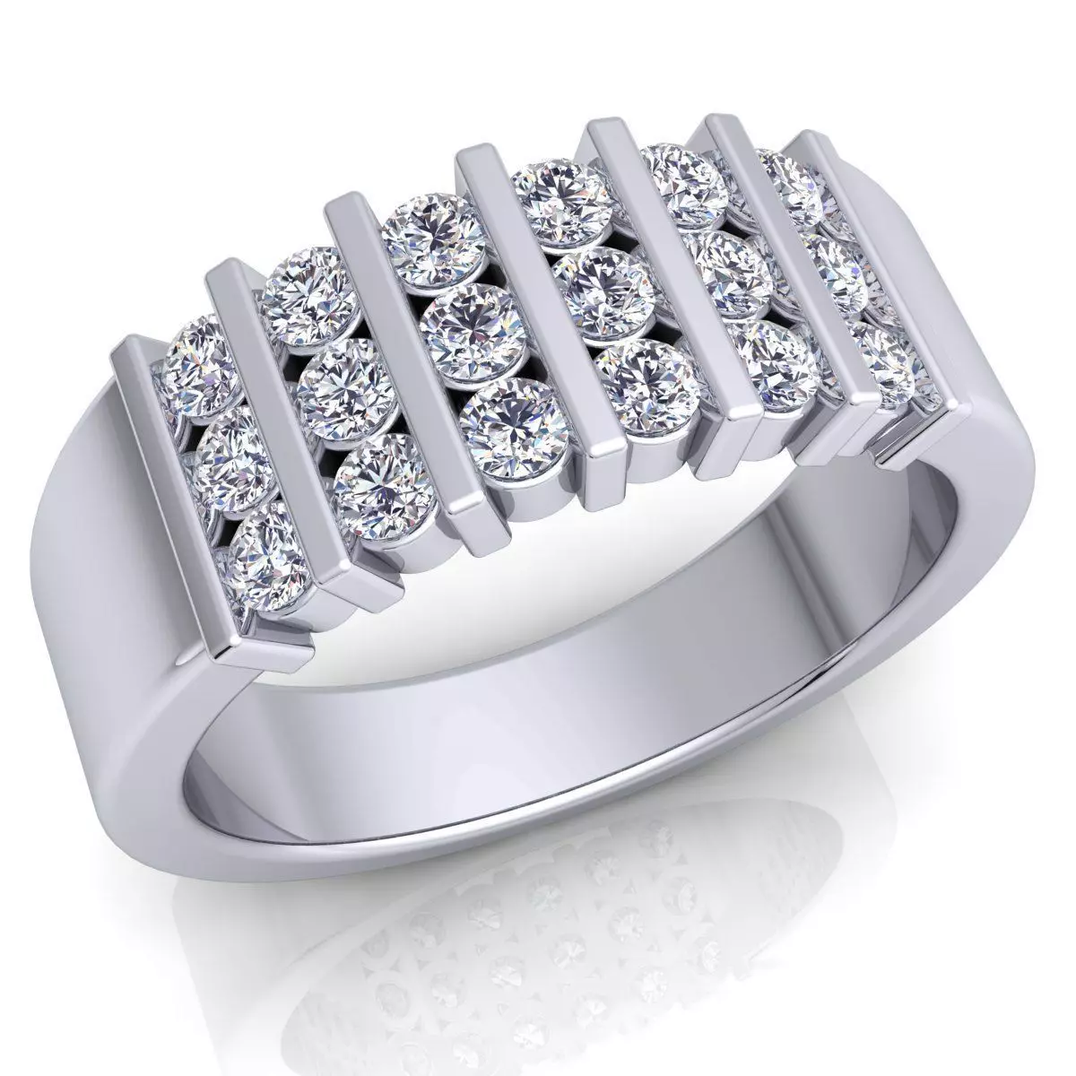 Diamond Ring 12 3D print model_0