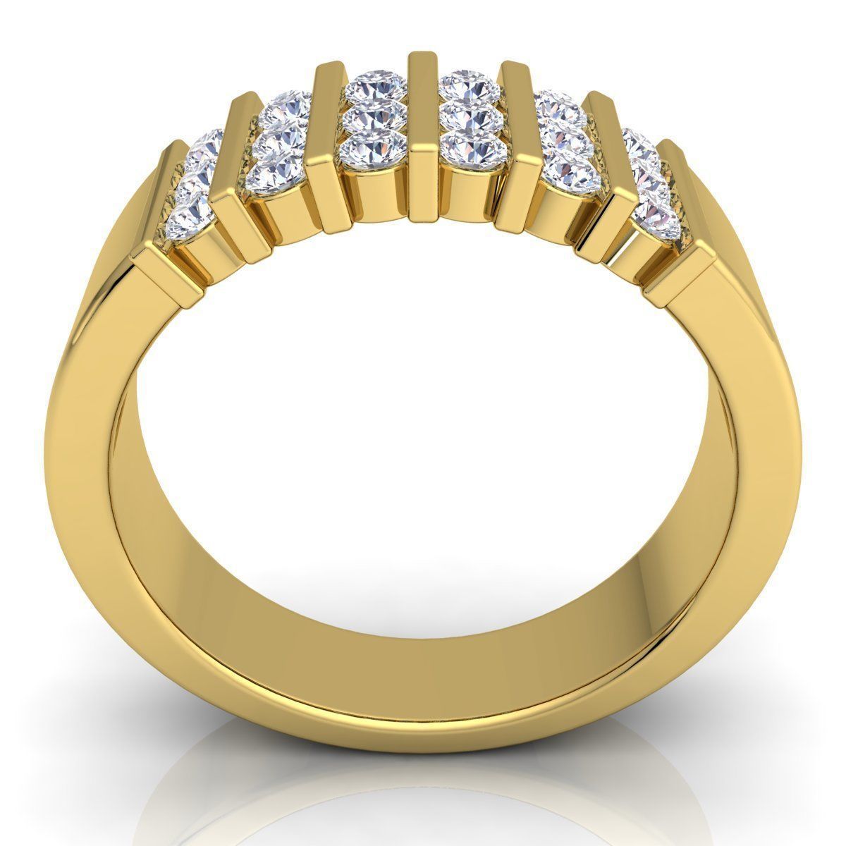 Diamond Ring 12 3D print model_3