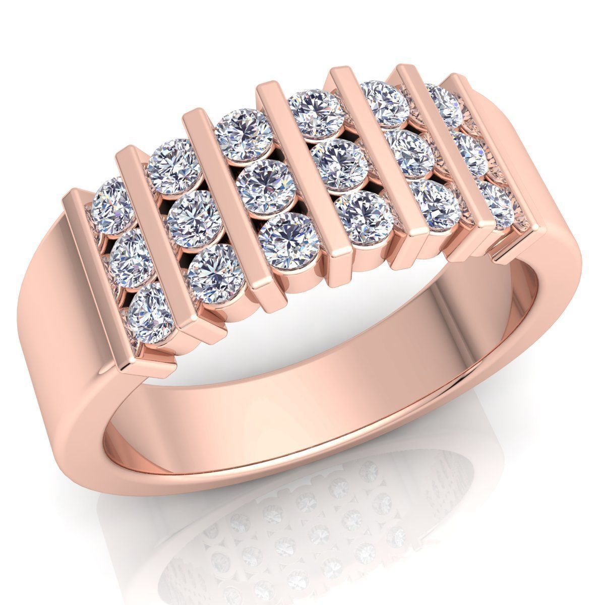 Diamond Ring 12 3D print model_2