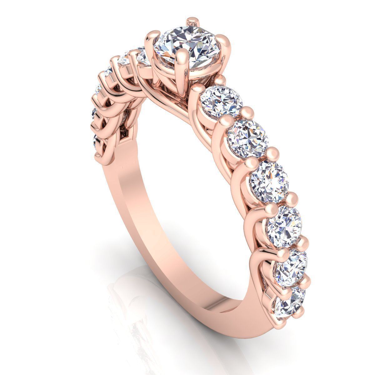 Diamond Ring 19 3D print model_10