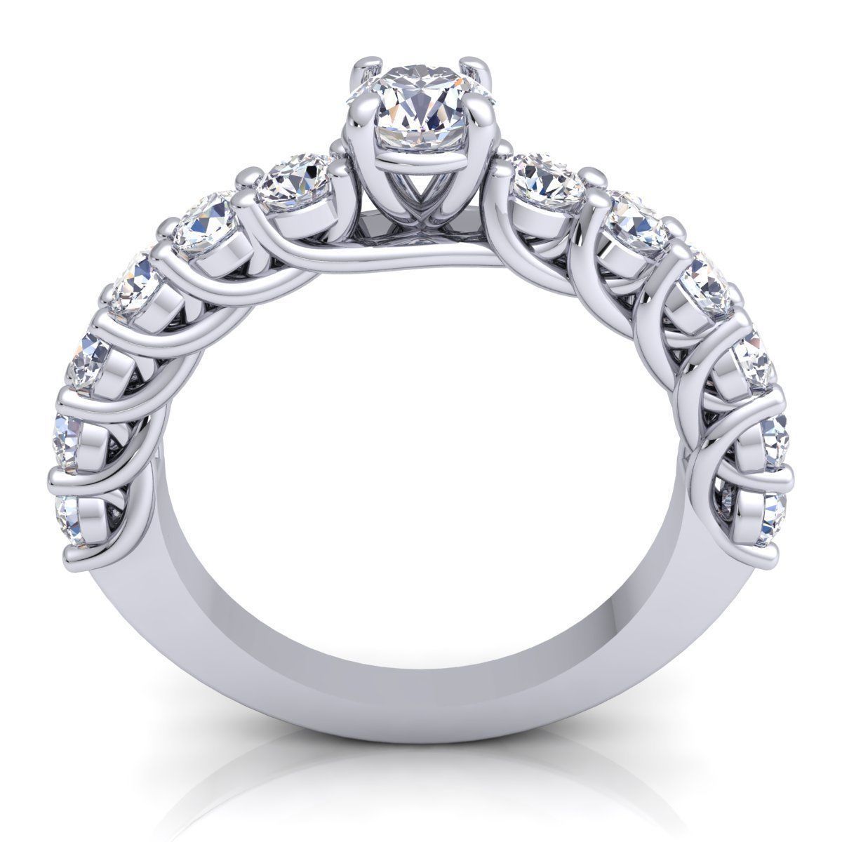 Diamond Ring 19 3D print model_5