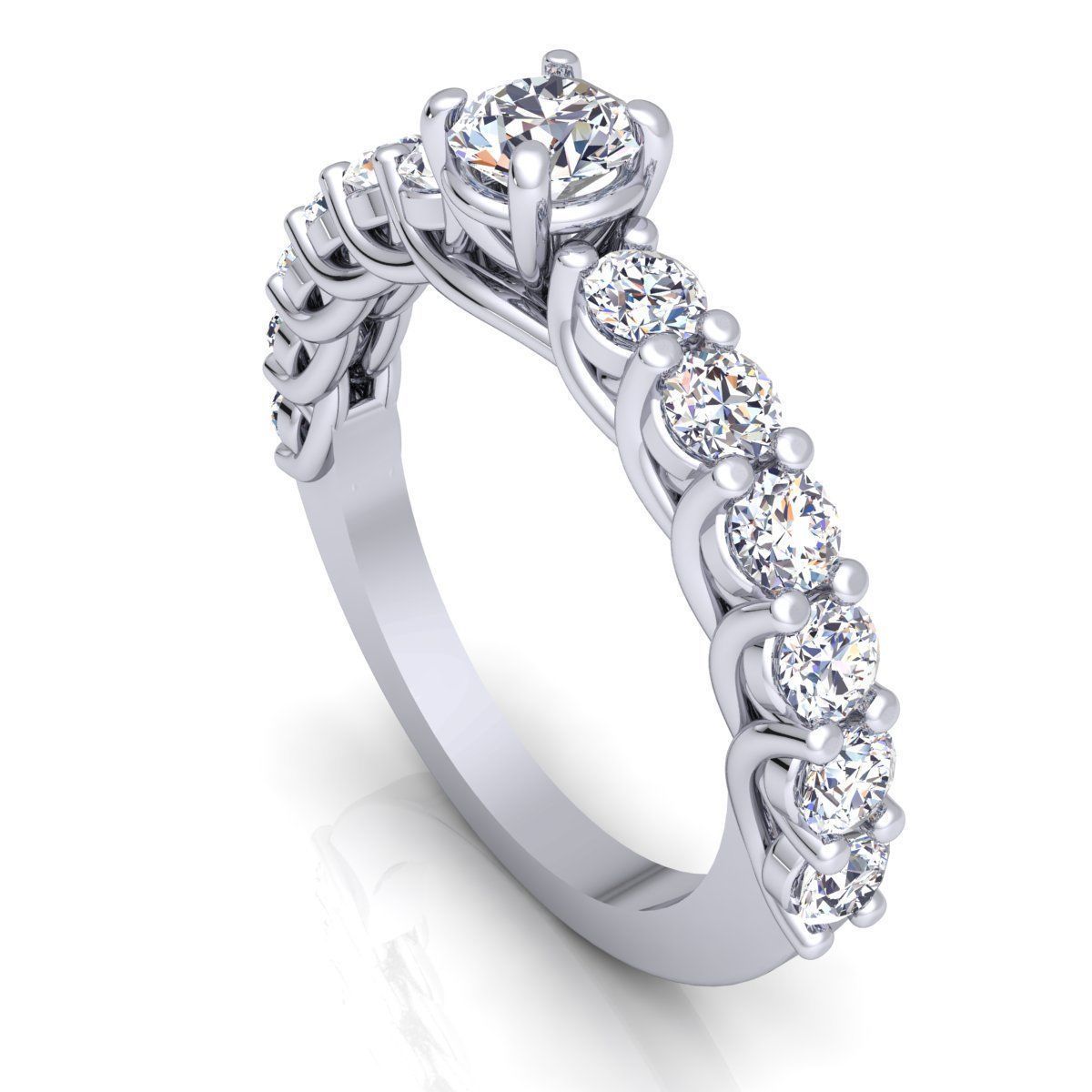 Diamond Ring 19 3D print model_11