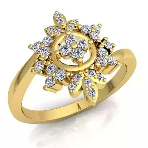 Fancy Woman Diamond Ring 23