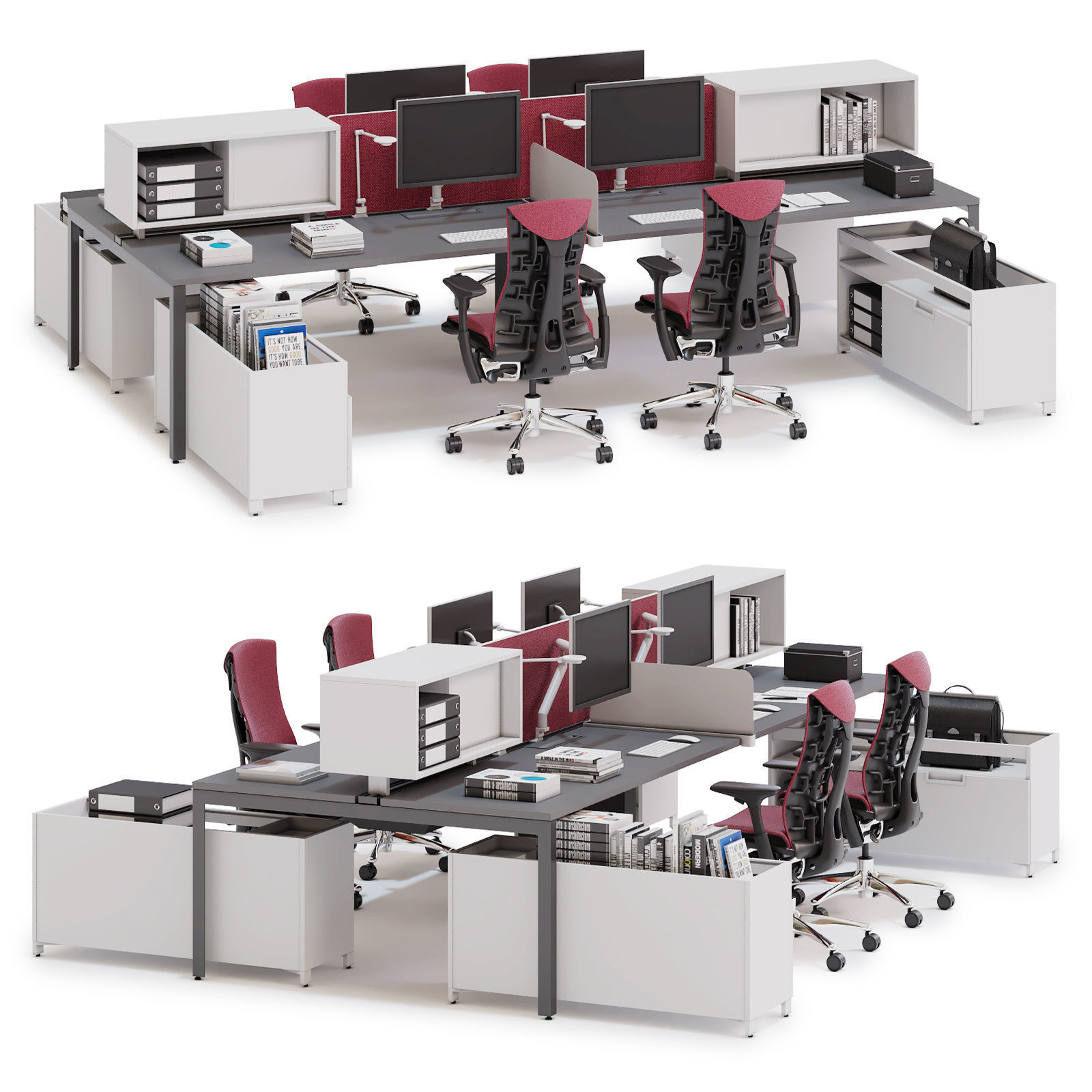 Herman Miller Layout Studio v3 3D model
