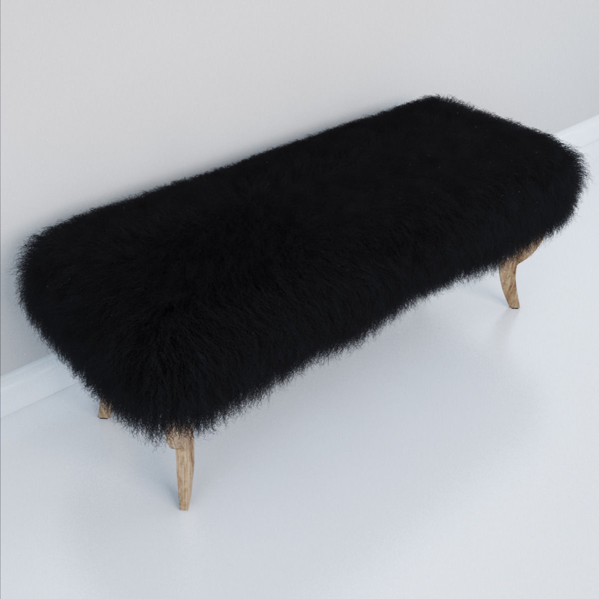 Harry Bench 3D model_1