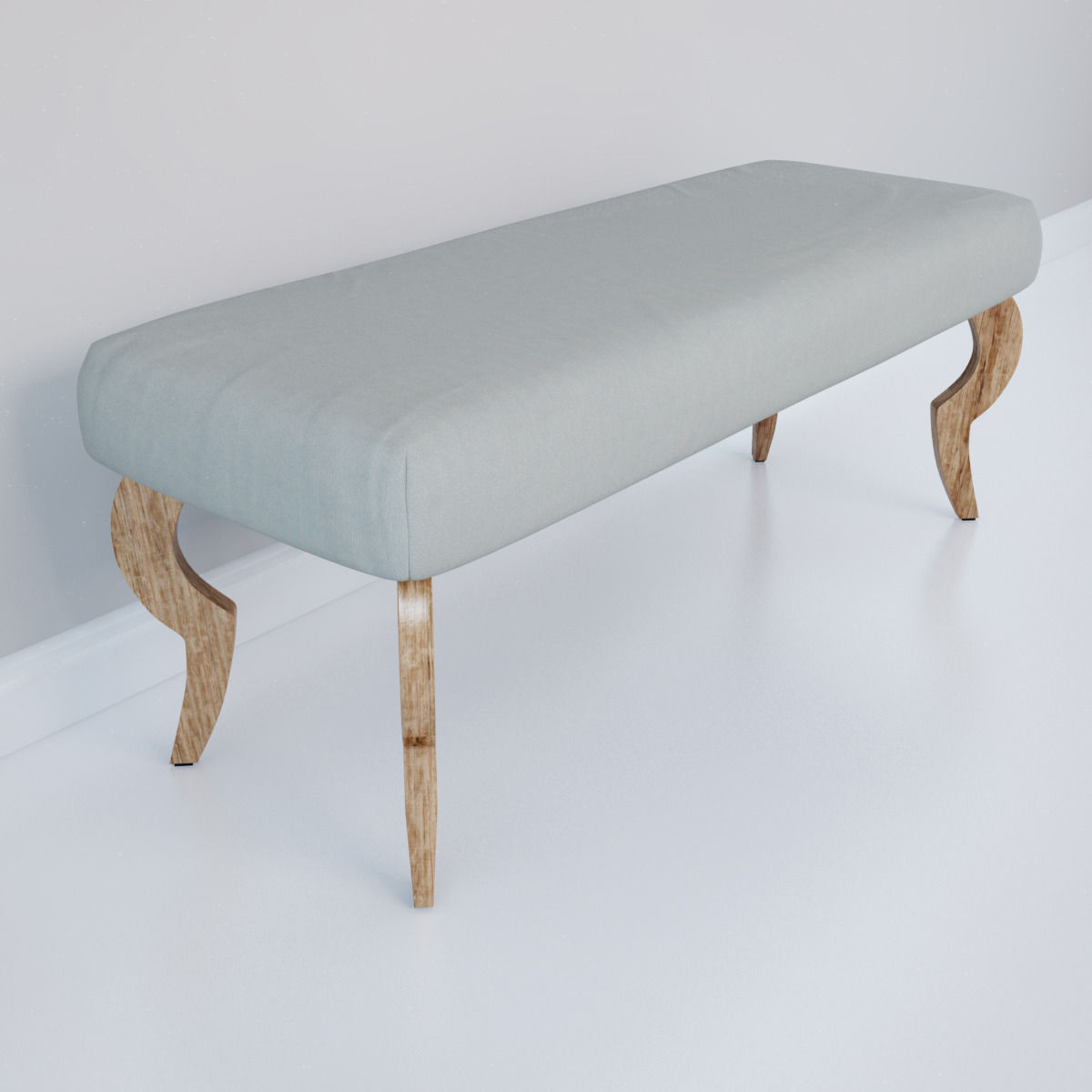 Harry Bench 3D model_3