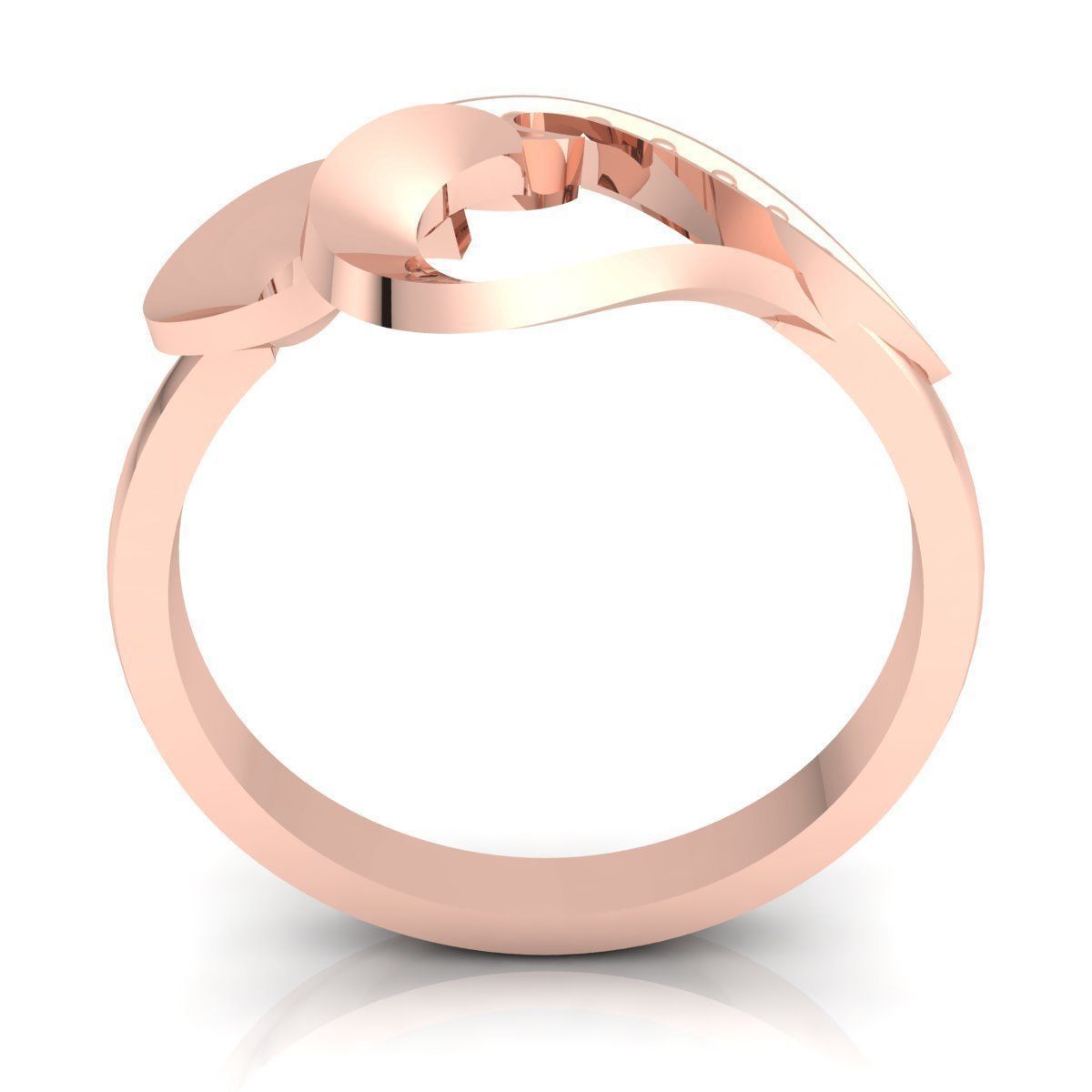 Woman Diamond Ring 25 3D print model_7