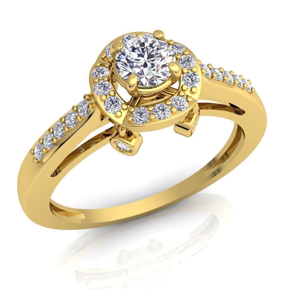 Diamond Ring 31 3D print model_1