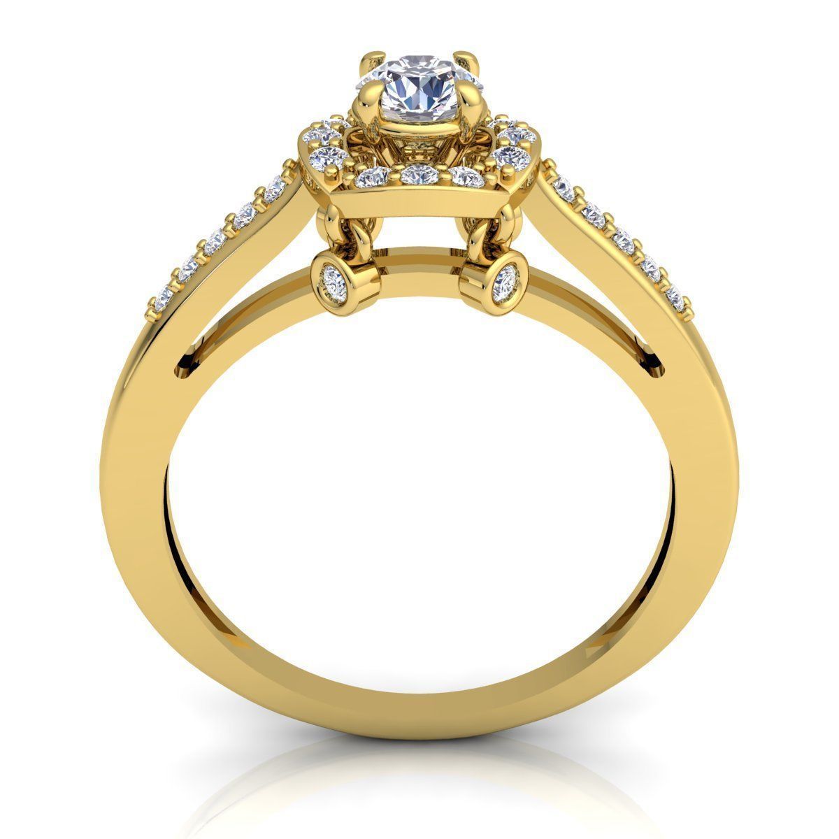 Diamond Ring 31 3D print model_6