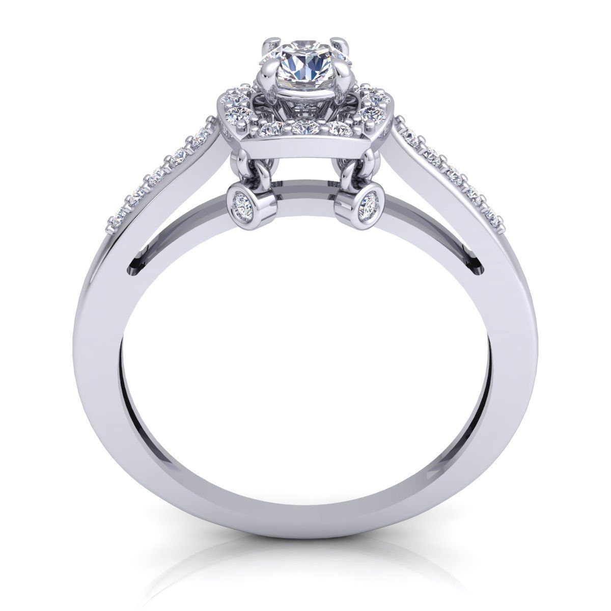 Diamond Ring 31 3D print model_8