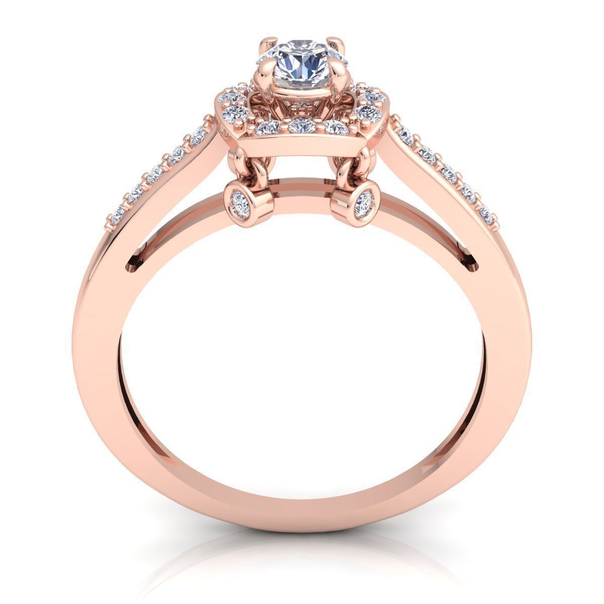 Diamond Ring 31 3D print model_7