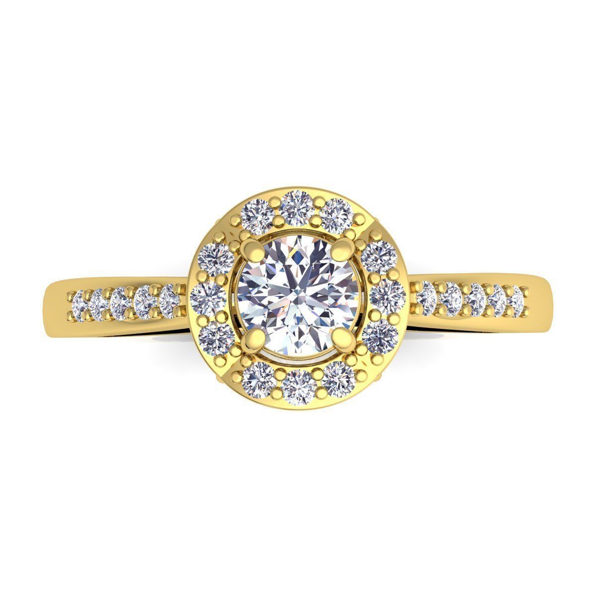 Diamond Ring 31 3D print model_9