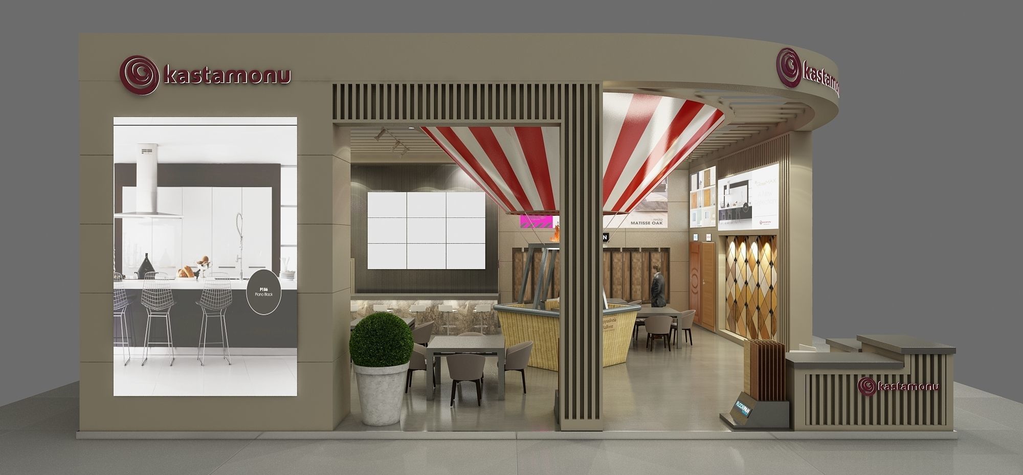 Exhibiton Stand Preset Scene 3D model_2