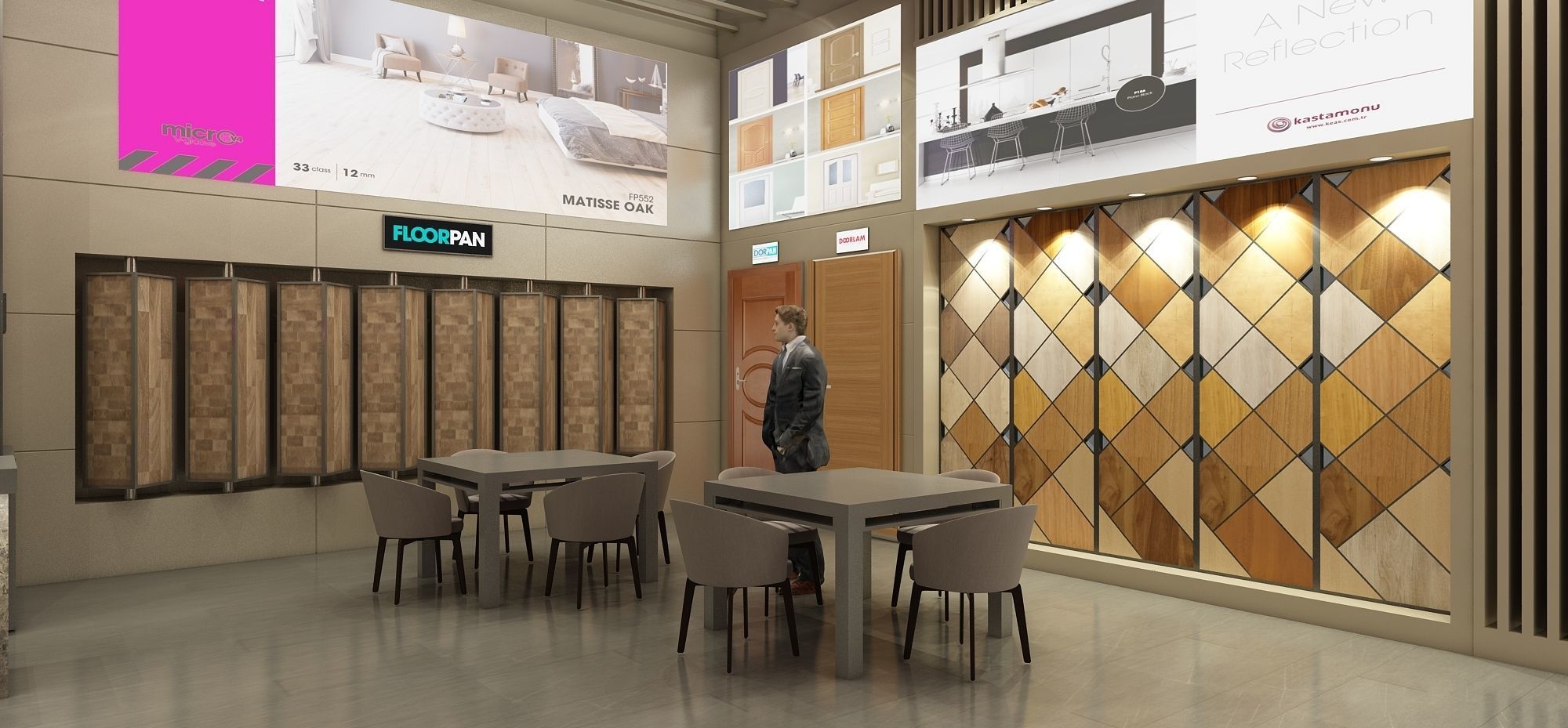 Exhibiton Stand Preset Scene 3D model_5