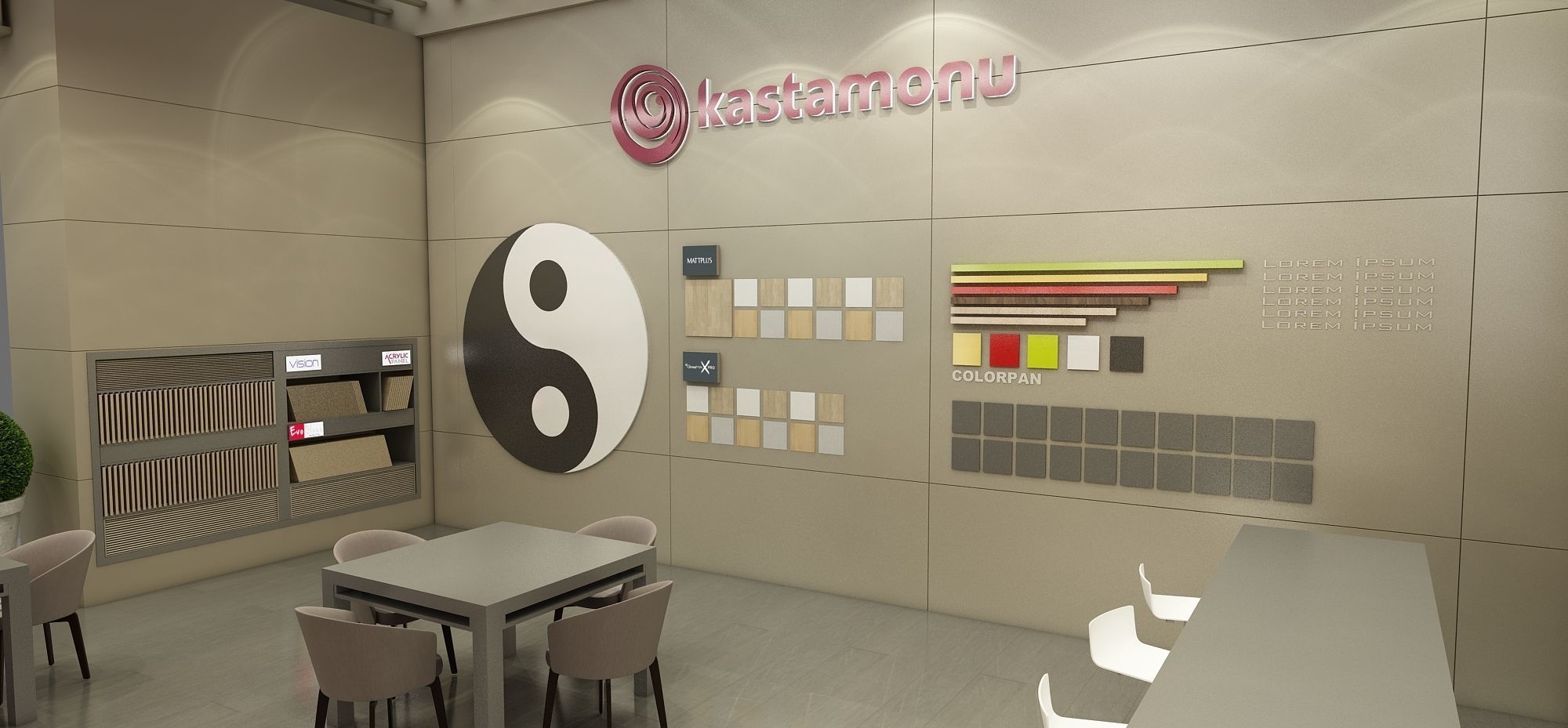 Exhibiton Stand Preset Scene 3D model_3