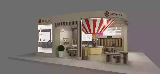 Exhibiton Stand Preset Scene