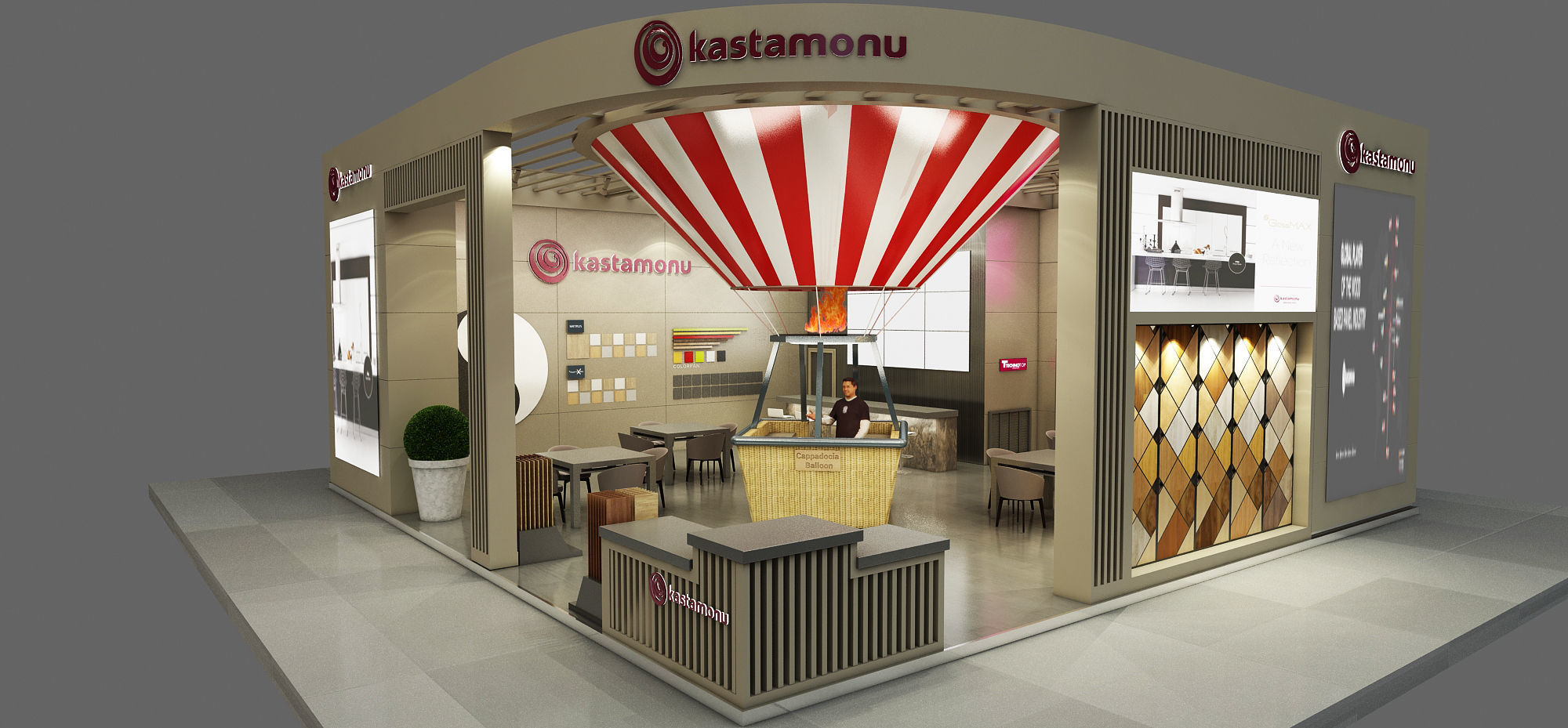 Exhibiton Stand Preset Scene 3D model_8