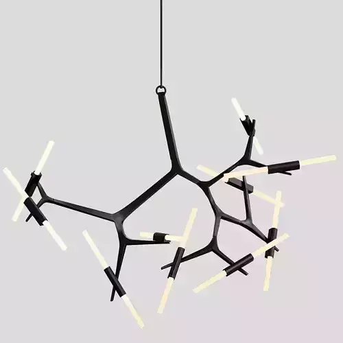 Agnes chandelier 10 lights aluminium von Roll Hill