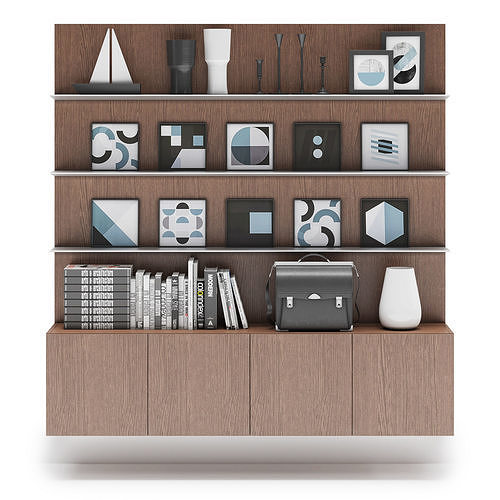 Herman Miller Canvas cupboard 3D model
