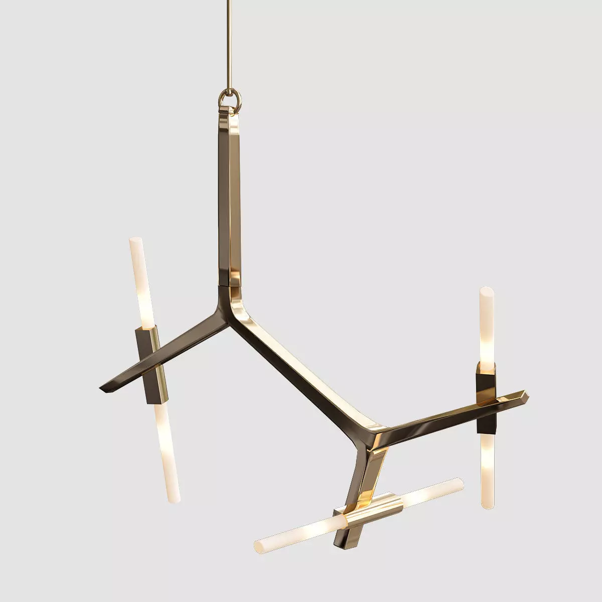 Agnes chandelier 6 lights von Roll Hill 3D model_0
