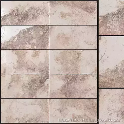 Yurtbay Seramik Bizantino Rustic 300x600 Set 1