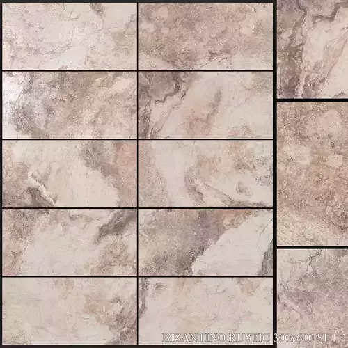 Yurtbay Seramik Bizantino Rustic 300x600 Set 2