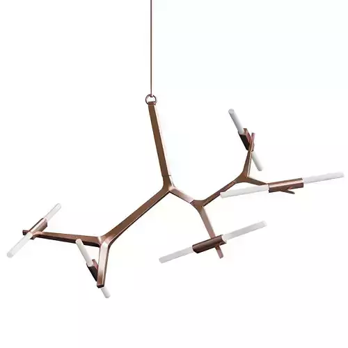 Agnes chandelier 10 lights bronze von Roll Hill