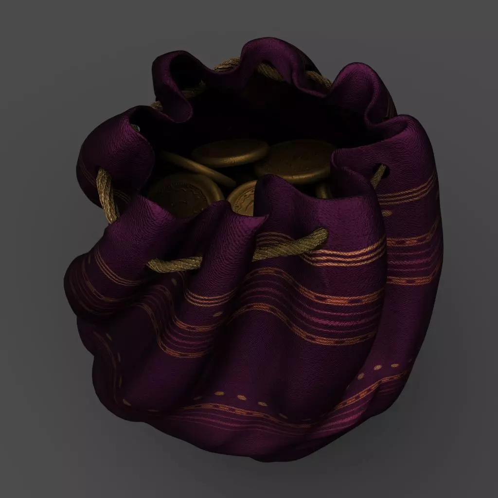 Coin Pouch 3D model