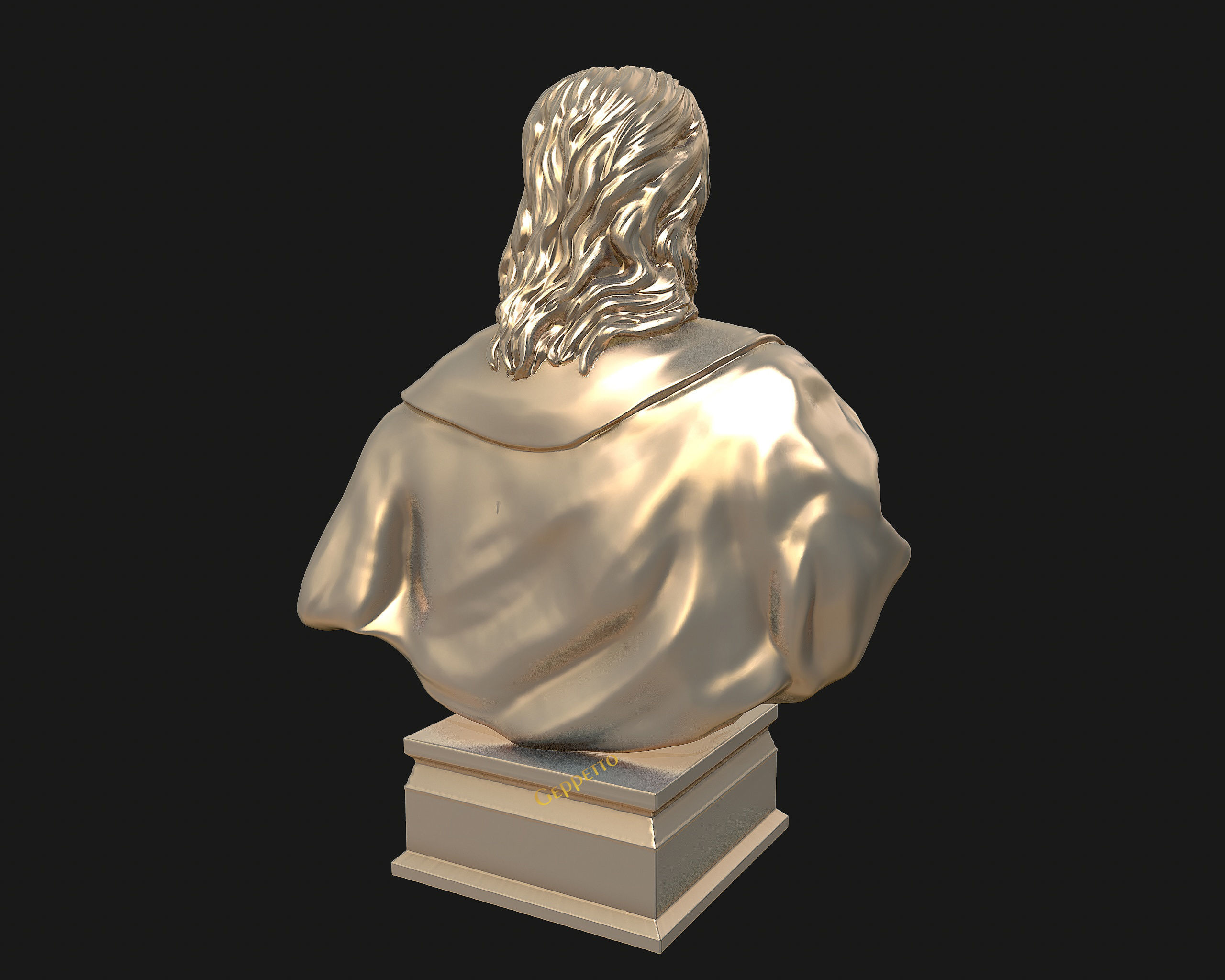 Jesus Christ Sculpture ready to 3D print 3D print model_28