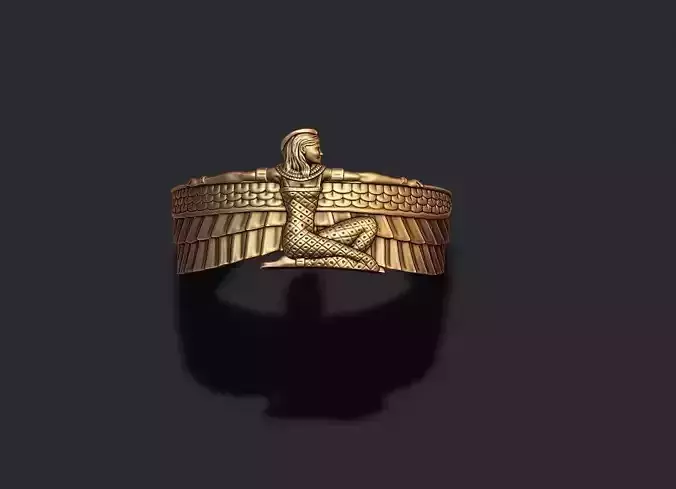 Isis ring 3D print model