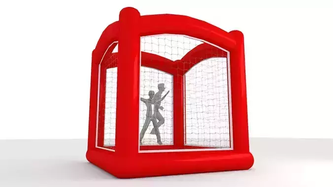 3D inflatable child jump toy 