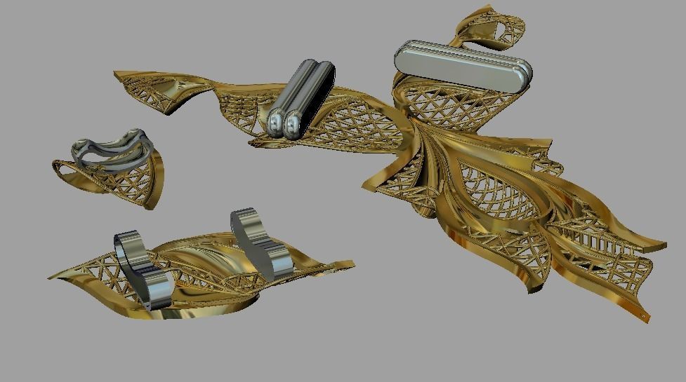 Fashion Fusion Set 3dm File 3D print model_2