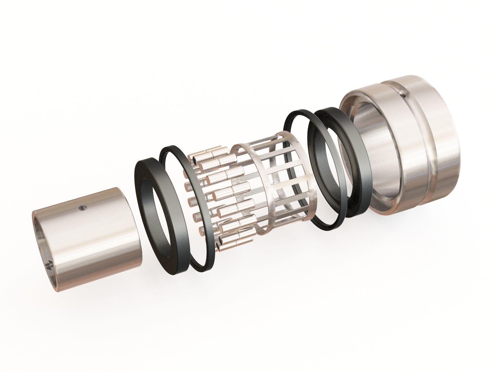 Bearing 08 3D model_2