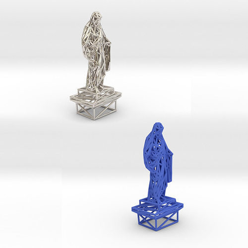 Christ statue  3D print model