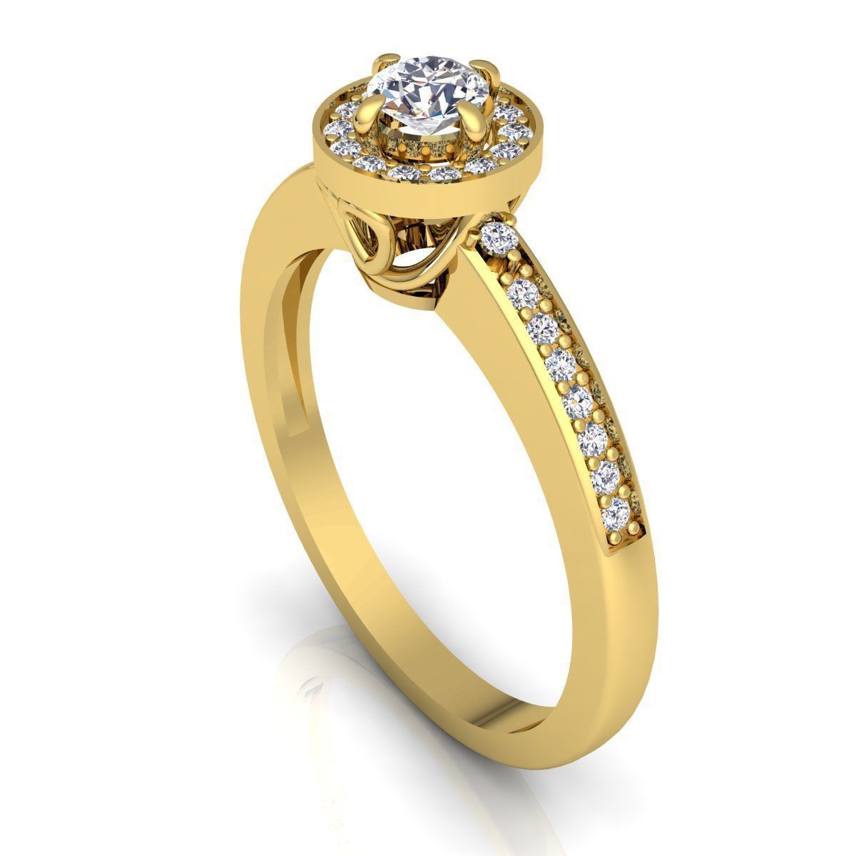 Fancy Ring 3D print model_2