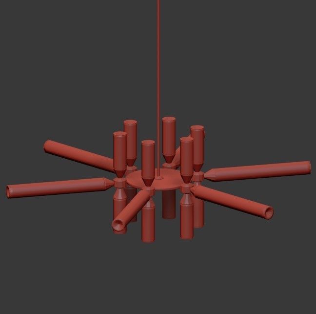 Castle 18 01 bronze  smoke von Roll Hill 3D model_4