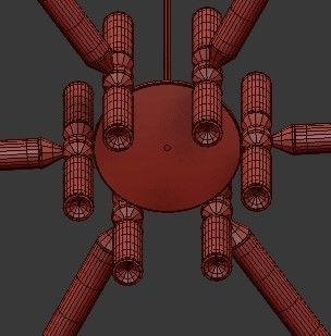 Castle 18 01 bronze  smoke von Roll Hill 3D model_3