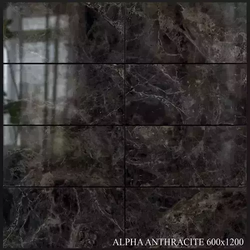 Yurtbay Seramik Alpha Anthracite 600x1200