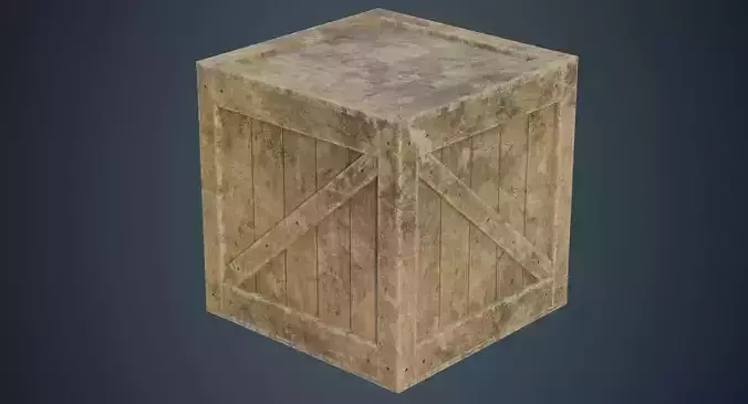 Wooden Box 1B