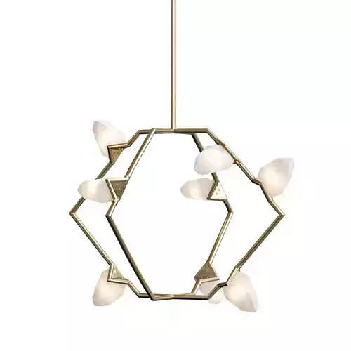 Seed 01 brushed brass  white von Roll Hill