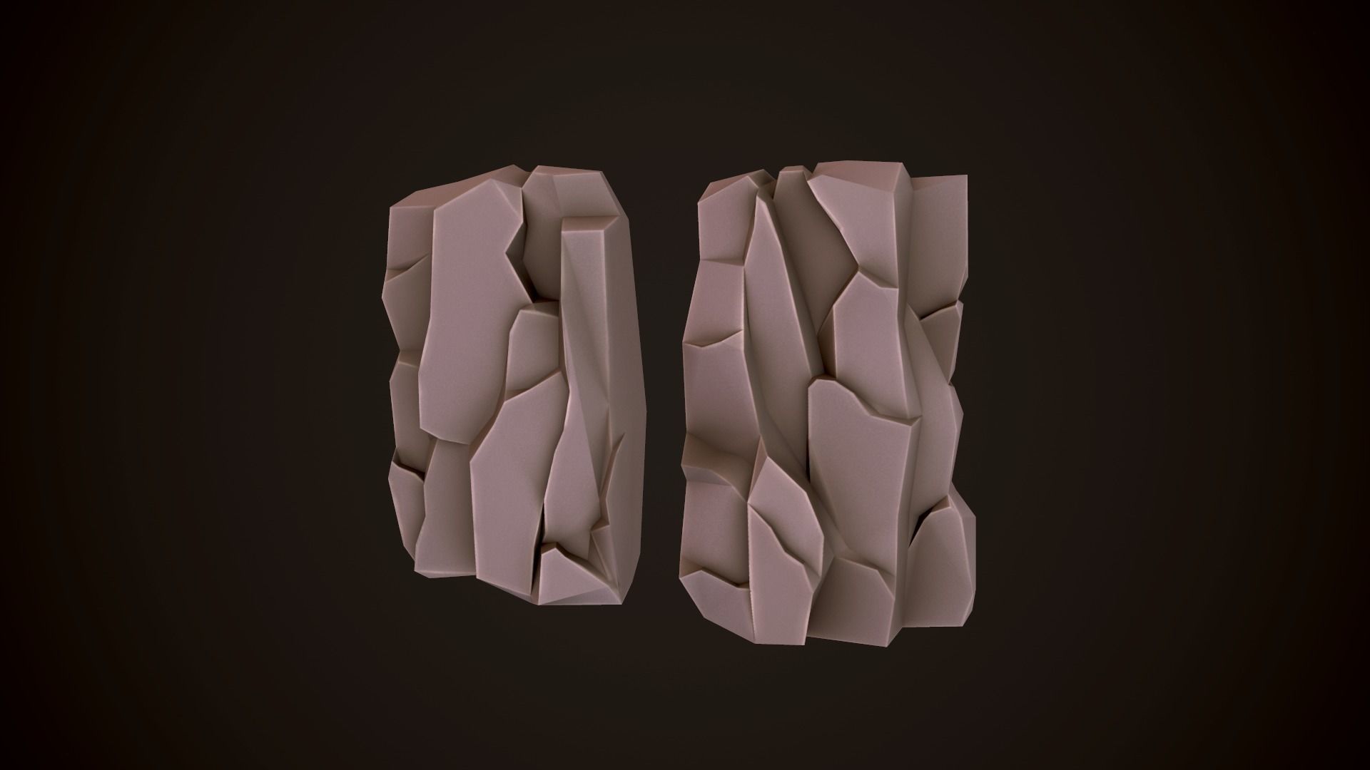 LowPoly MineAssets wheelbarrow Low-poly 3D model_10