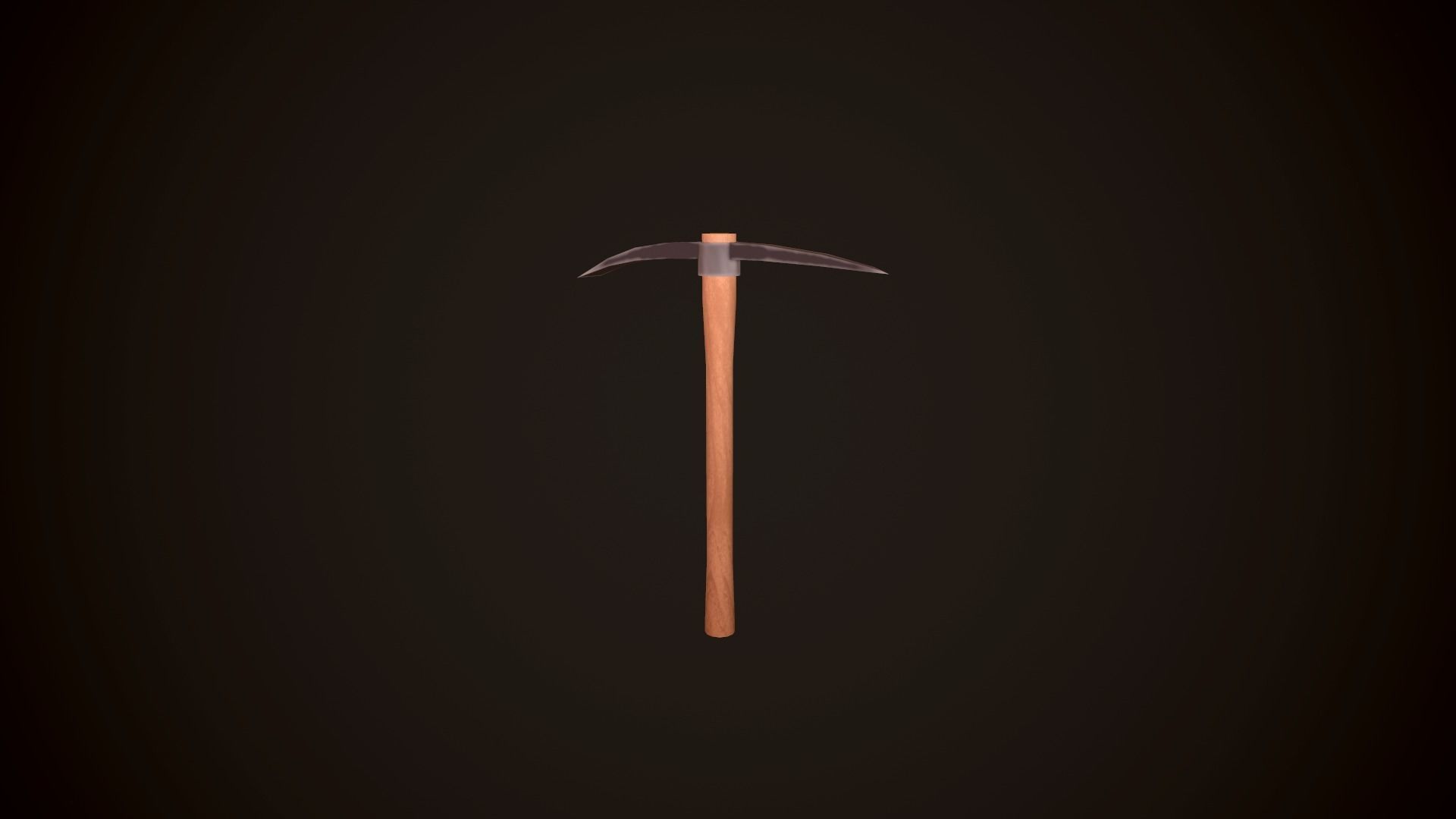 LowPoly MineAssets wheelbarrow Low-poly 3D model_6