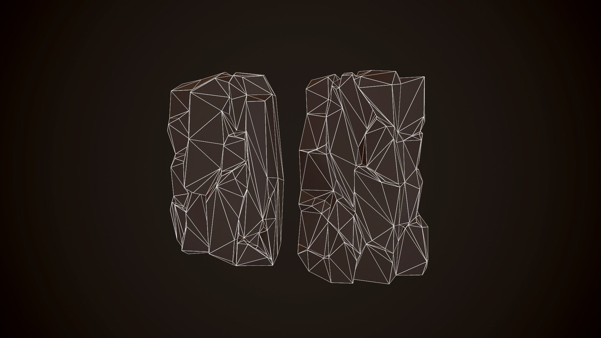 LowPoly MineAssets wheelbarrow Low-poly 3D model_11